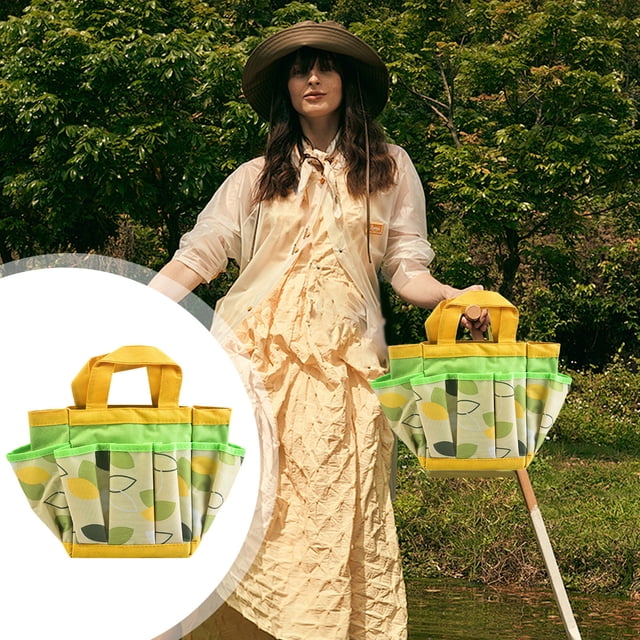 Sac Fourre-Tout De Jardinage,Organiseur De Fleurs Et De Plantes,Rangement D'Outils,Robuste Et Réutilisable,Grande Capacité,Robuste,Extérieur,Ménage,Accessoires De Plantation