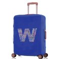 thumbnail image 1 of 2024 Luggage Covers Travel Accessories Suitcase Cover Protector Reusable Washable 18-32inch Text Letter Printed Pattern Series 8text W S, 1 of 6