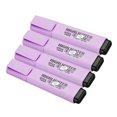 thumbnail image 1 of Unique Bargains Highlighter, Broad Point, Purple, 4 Pack, 1 of 6