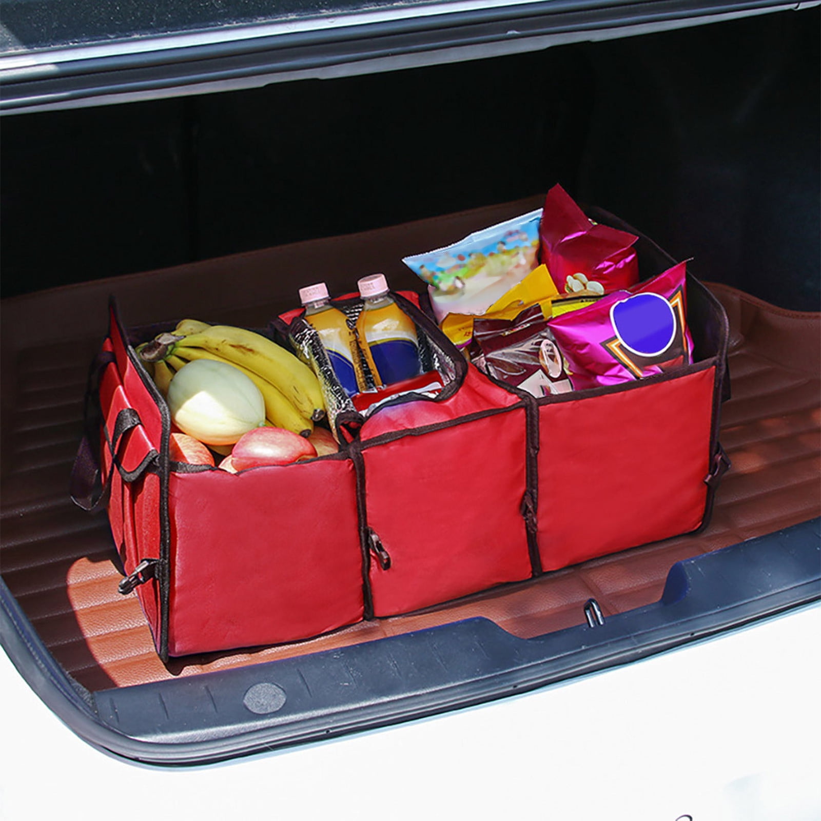 EGNMCR Boîte à Lunch, Boîtes Bento Boîte de Rangement Isotherme pour Coffre de Voiture Sac de Rangement pour Bloc Réfrigérant de Voiture le Rangement