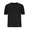 thumbnail image 2 of AherBiu Mens T Shirts Crewneck T-Shirts Button Casual Tee Shirts Summer Solid Basic Soft Tshirts Tops, 2 of 4