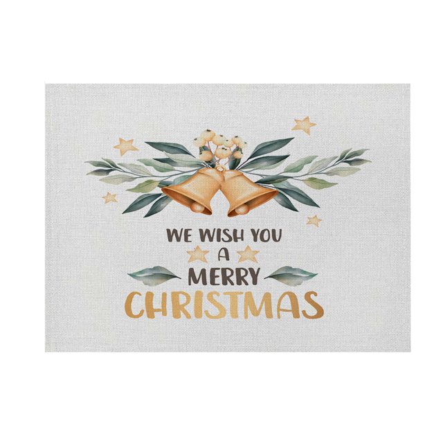 Jusqu'à 65 % de Rabais SMihono Napperon de Noël Table Familiale Ambiance Arrangement Fournitures Décorations