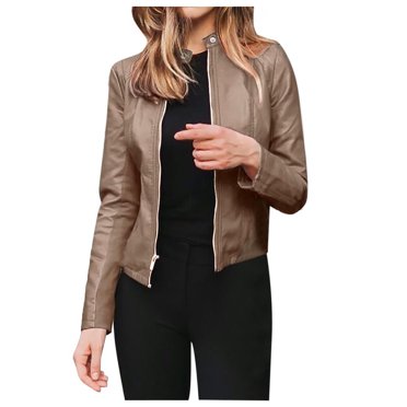 2025 Femmes Manches Longues Équipement de Neige Femmes Cardigan Court Ouvert Manteaux et Vestes d'Automne pour Femmes Veste de Complet Manteau