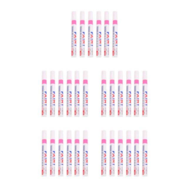 Youkk 6pcs/set Marker Pens Easy To And Waterproof For Wide Range Of Surfaces No Fade Car Paint Pen rose hermosa 5Set