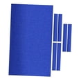 thumbnail image 1 of jinwen Billiards Table Cloth, Pool Table Cushion Set, Professional Snooker and 6 Pieces Strips Billiard Pool Tablecloth Billiard Cloth, M Blue, 1 of 9