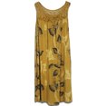 thumbnail image 1 of Bellella Robe Débardeur Femme Dentelle Patchwork Col Rond Robe d'Été Plissée Couture Couleur Jaune 5TG, 1 of 2