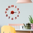 thumbnail image 3 of House with A Clock in the Walls 3D Diy Roman Numbers Acrylic Mirror Wall Sticker Clock Home Decor Mural Decals Stick on Mirrors for Wall Decor Acrylic Mirror Wall Stickers, 3 of 3