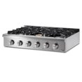 thumbnail image 2 of Thor Kitchen 36 Inch Professional Gas Rangetop in Stainless Steel-HRT3618U, 2 of 3