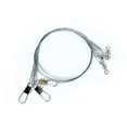thumbnail image 1 of Eagle Claw Q08013-000 4" Steel Leader, 20Lb Test, 3Pk, 1 of 1