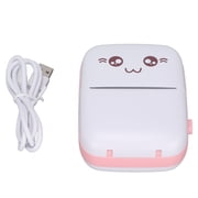 Pocket Printer, Portable Mini Photo Printer Ergonomic Design  For Children For Girls Pink,Blue