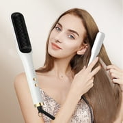 Hair Curler Curling Wand | Negative Ion Fast Heating Crimper Iron | Adjustable 140-210°C for All Hair Types | Anti-Frizz | 45W | 31cm | 1pc | Salon Waves Volume Shine