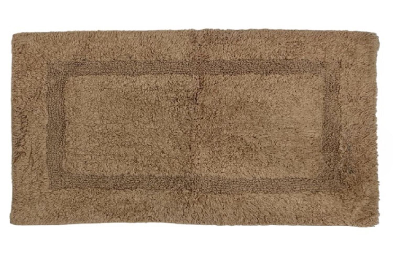 Sand Cotton Bathmat – 20" x 30" (pack of 2), Soft & Absorbent, Perfect for Bathroom & Everyday Use