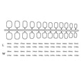 thumbnail image 2 of 24 Pack Macaroon Solid Colorful Press Manicure Press on Nails on Nails Artificial DIY Durable French Graceful Colorfast Acrylic Nail for Manicure Salons 9, 2 of 8