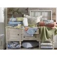 thumbnail image 4 of Laura Ashley - Collection Flora - Set de Couette - 100% Coton, Literie Réversible avec Fausse(S) Couche(S) Assortie(S), Prélavée pour Plus de Douceur, Simple, Bleu, 4 of 5