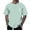 Mint Green, variant on LUOGENLI Male T-shirts for Mens Men's T Shirt 3D Print Short Sleeve T Shirt Casual Graphic T Shirt 4xlt Mens T-shirts Graphic Tees Easter Tee T-shirts Mens White St. Patrick's Day Light Blue XXXL