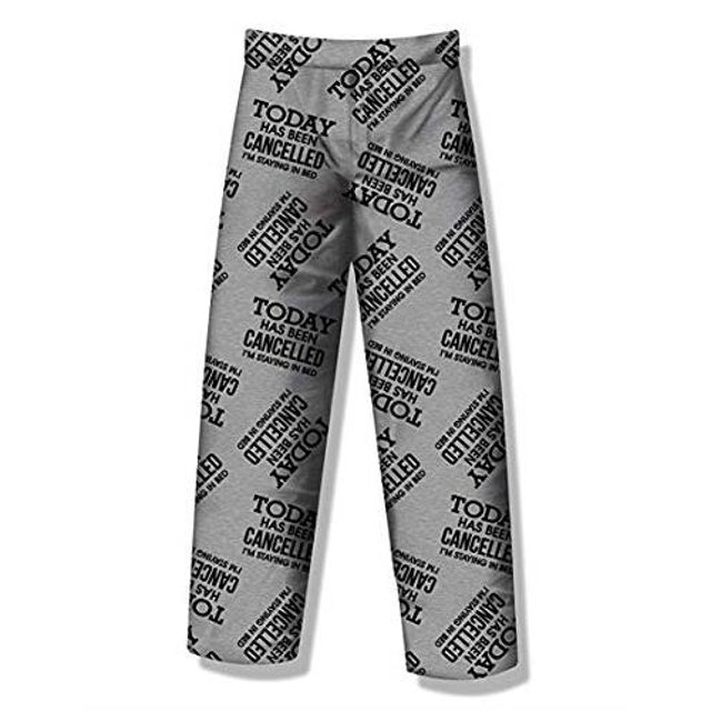Men's Fun Lounge Pants Boxers Printed Pajama Graphic Pants Loungewear