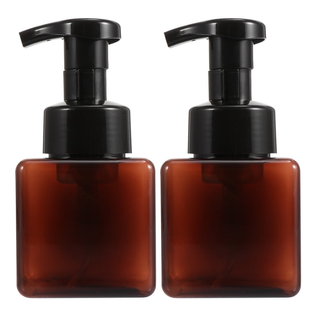 MasteelfCA 2pcs Plastic Sanitizer Bottles Make-up Containers Square Lovely Storage Bottles