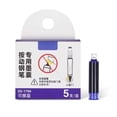 thumbnail image 3 of LSLJS 10 Cartouches d'Encre Rechargeables 10 ml pour Stylo-Plume Rétractables 0,38 mm Baril Transparent Bleu, Fountain Pen, 3 of 8