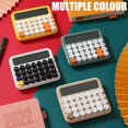 thumbnail image 4 of Graflsoa Stylish Yellow Calculator with Large Buttons, 12-Bit Display, and 2-Year Standby for Office Use, 4 of 7