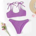 thumbnail image 2 of Women‘S Bikini High Waisted Tummy Control Two Piece Swimsuit, 2 of 4
