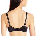 thumbnail image 2 of Freya Womens Hero Underwire Side Support Balcony Bra, 32HH, Black, 2 of 2