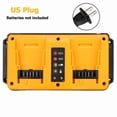 thumbnail image 1 of Portable Dual Ports Charger For Dewalt 18V-20V Lithium Battery Rechargeable DCB200, DCB201, DCB202, DCB203, DCB204, DCB206 Fast Charger, 1 of 8