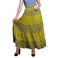 thumbnail image 1 of Bimba SkirtsForWomen Long Length Cotton Printed Maxi Boho Summer Skirt, 1 of 5