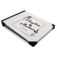 thumbnail image 2 of Darling Souvenir White Leaves Printed Hardbound Cover Guestbook For Wedding Guest Sign In Book Registry-9 x 12 Inches, 2 of 5