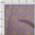 thumbnail image 2 of oneOone Velvet Medium Blue Fabric Block Sewing Craft Projects Fabric Prints By Yard 58 Inch Wide-RT, 2 of 5