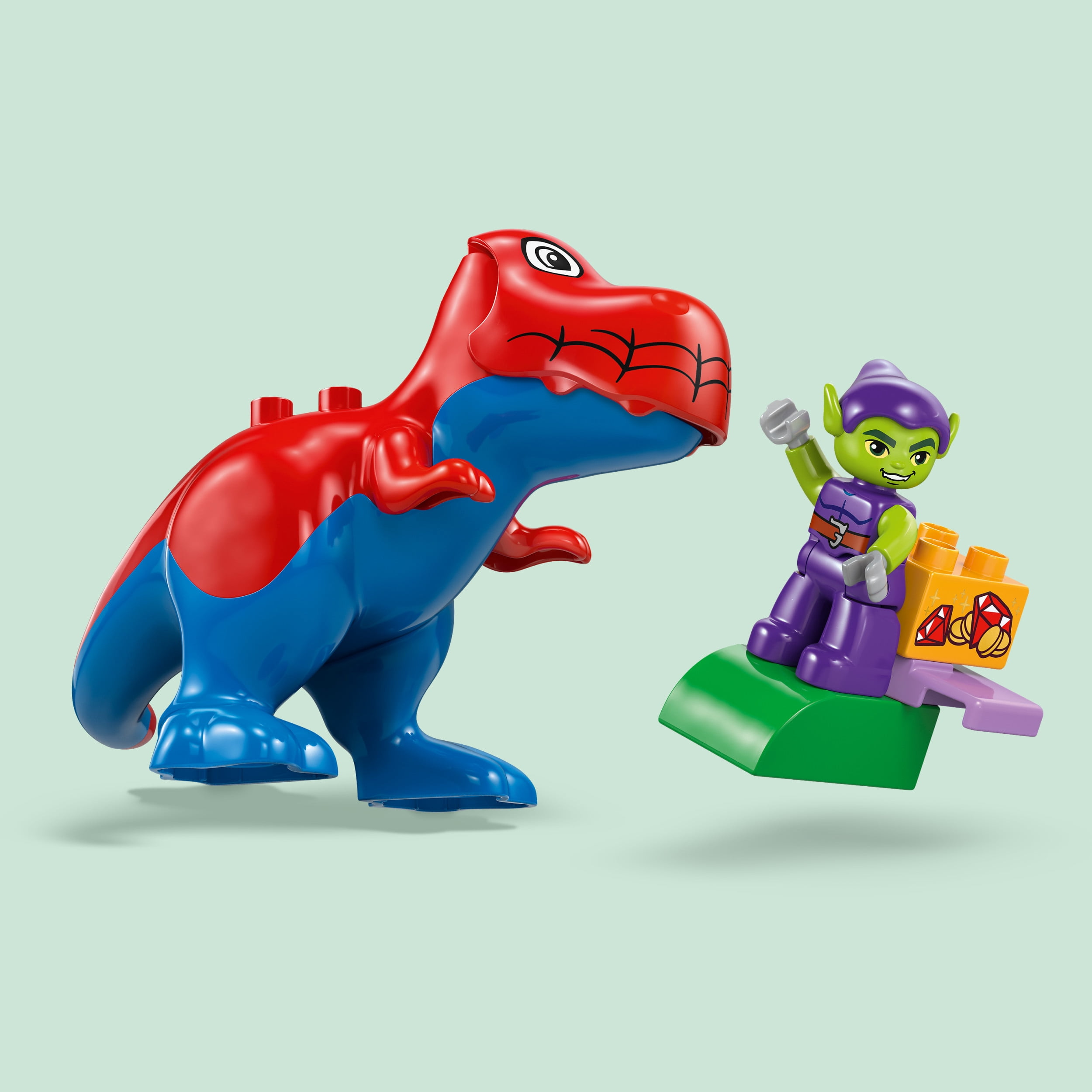 LEGO DUPLO │Marvel Le dinosaure Spidey-Rex contre le Bouffon Vert 10463