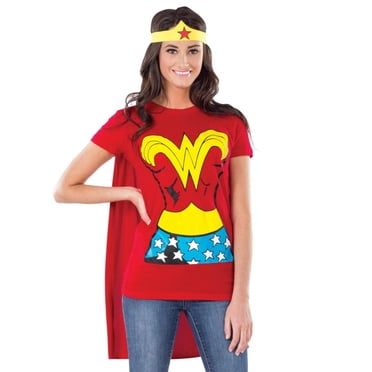 Ensemble Déguisement DC Comics Wonder Woman T-shirt pour femme