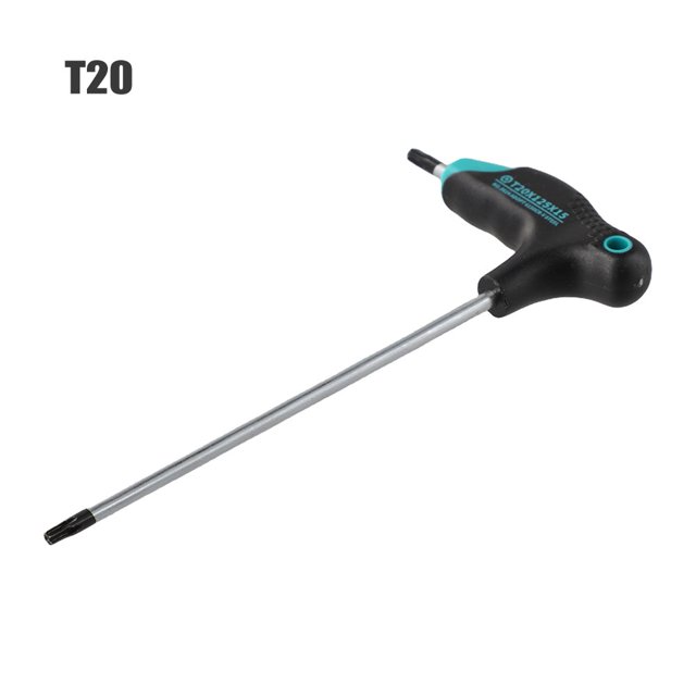 T-Handle Torx Wrench Repair Tool Torx Screwdriver Double Head T6-T45 With Hole