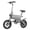 Gris, variante sur Gotrax S2 Vélo Électrique Pliant 14 Pouces pour Adultes, Moteur 350W, Vitesse Maximale 15,5 Mi/h, Batterie 36V, Vélo Électrique Pliable pour Navette Urbaine avec Phare DEL, Gris