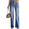 thumbnail image 4 of pitrice Jeans pour Femmes Pantalon en Denim Pantalon d'Hiver Finition Soignée Vêtements pour Dame Design Chic Résistance à l'Usure Vêtements de Rue Attrayants m, 4 of 8