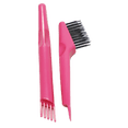thumbnail image 4 of Peigne Nettoyant Service Longue Durée Matériau Premium Style Fou Poils Noirs Opération Petite Brosse Répétition Design Unique, 4 of 5