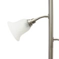 thumbnail image 2 of Elegant Designs 3 Light Floor Lamp with Scalloped Glass Shades, 2 of 8