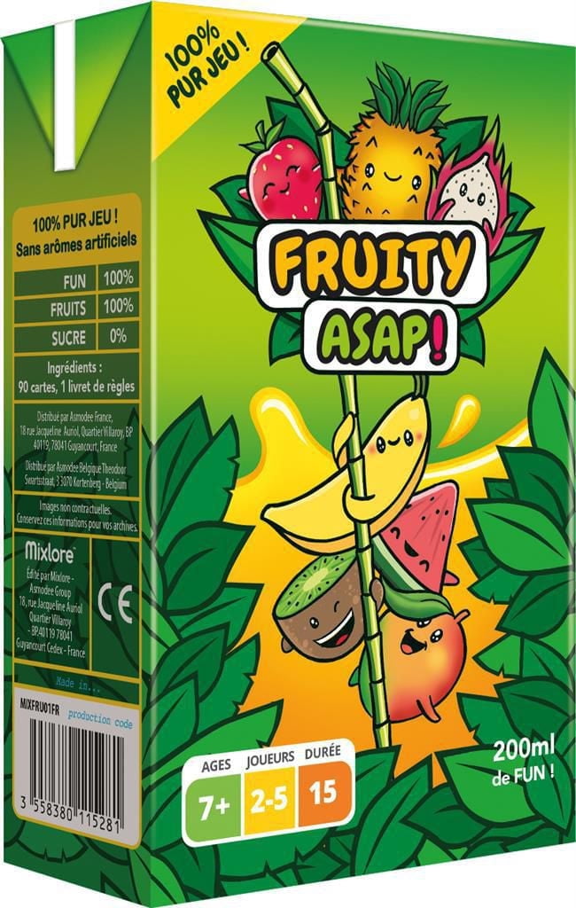 Fruit ASAP – Fast-Paced Family Card Game – English Version