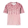 thumbnail image 4 of Soki T-shirt Graphique Imprimé à Manches Courtes à Col Rond pour Femmes, 4 of 4