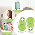 thumbnail image 2 of SUTENGDA 3 Paquets Traqueur Intelligent Localisateur de Clés Multicolore Traqueur GPS Sans Fil Mini Dispositif de Capteur d'Alarme Anti-Perte Chercheur à Distance Chercheurs d'Objets pour Enfants Animal de Compagnie Chien Chat Clé Téléphone Voiture Portefeuille L, 2 of 7