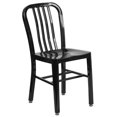 thumbnail image 1 of Black Metal Indoor-Outdoor Chair, 1 of 9