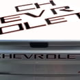 thumbnail image 1 of Tailgate Insert Letters Compatible with 2019 2020 2021 2022 2023 2024 3D Emblems with Strong Adhesive Gloss Black with red Border, 1 of 5