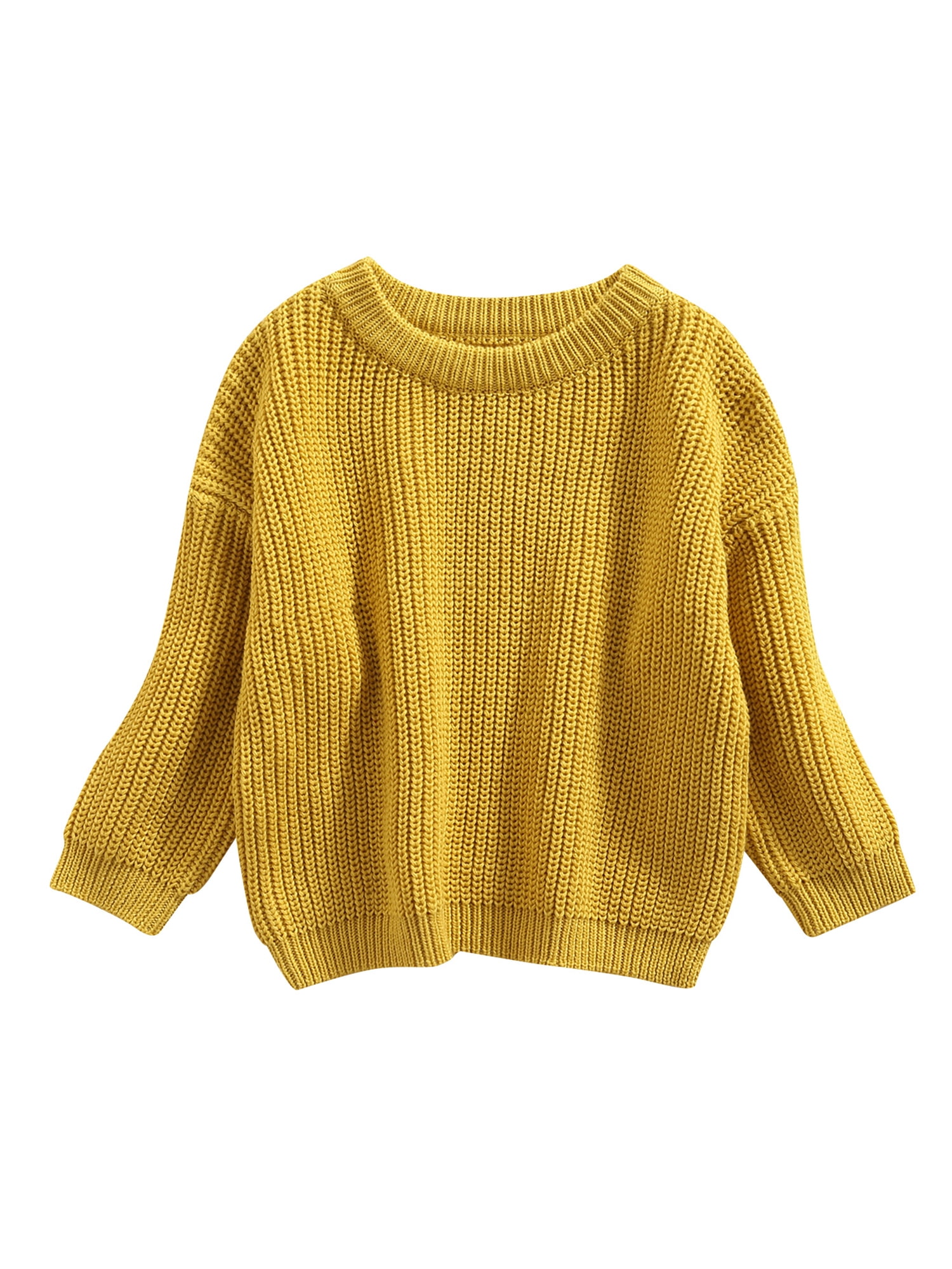 xiaxaixu Toddler Baby Sweaters, Winter Warm Long Sleeve Candy Color Pullovers