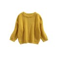 thumbnail image 1 of xiaxaixu Toddler Baby Sweaters, Winter Warm Long Sleeve Candy Color Pullovers, 1 of 6