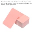 thumbnail image 4 of Unique Bargains 3.5' x 2' Blank Paper Business Cards Small Index Flash Cards Message Note Card, Pink 300 Pack, 4 of 5