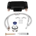 thumbnail image 1 of Oil Cooler, Kit For Cooler Oil Cooling Transmission Oil Oil Cooler Cooling Oil Cooler Radiator Easy Use  Durability Cooler Kit  For Car, 1 of 8