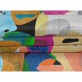 thumbnail image 5 of oneOone Velvet Baby Blue Fabric Abstracts Fabric For Sewing Printed Craft Fabric By The Yard 58 Inch Wide, 5 of 5
