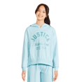 thumbnail image 1 of Justice Girls' Fleece Hoodie, 1 of 3