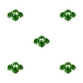 thumbnail image 2 of Thinsony 50pcs Fiber Realistic Appearance Fabric For Stunning Bouquets And Decor Wedding Wide Application Birthday Soft Texture Deep Green 4.5cm 5Set, 2 of 6