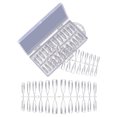 thumbnail image 1 of 240PCS Nail Tips Clear Seamless Fake Nails Artificial Nails for DIY Nail Art, 1 of 6