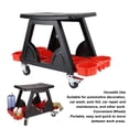 thumbnail image 4 of Tabouret de Mécanicien Chaise, Tabouret de Garage Roulant Ergonomique pour Auto à Grille, 4 of 8